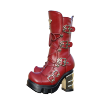 Boots shoes isolated 3d png