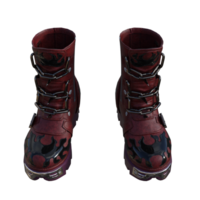 Boots shoes isolated 3d png