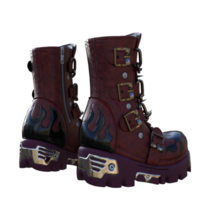 Boots shoes isolated 3d png