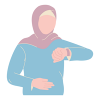 Muslim Frau Fasten png