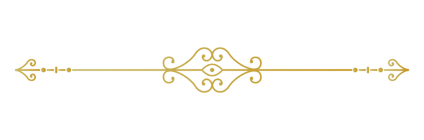 Gold Rahmen Seite Teiler png