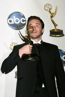 Tom Pelphrey in the press room after Winning an award for Outstanding Younger Actor at the  the Daytime Emmys 2008 at the Kodak Theater in Hollywood CA onJune 20 2008 photo