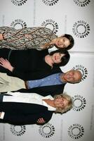 Justine Bateman Tina Yothers Michael Gross and Meredith Baxter Tribute to Gary David Goldberg Paley Center for Media Beverly Hills CA February 11 2008 photo