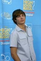 Zac Efron High School Musical 2 Premiere AMC Theaters  Downtown Disney Anaheim CA Aug 14 2007 2007 photo