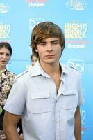 Zac Efron High School Musical 2 Premiere AMC Theaters  Downtown Disney Anaheim CA Aug 14 2007 2007 photo