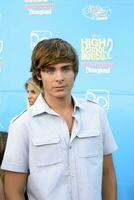 Zac Efron High School Musical 2 Premiere AMC Theaters  Downtown Disney Anaheim CA Aug 14 2007 2007 photo