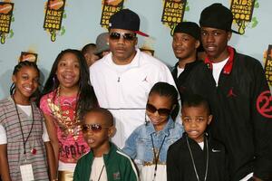 Nelly with friends and family 2008 Nickelodeons Kids Choice Awards UCLA pauley Pavilion Westwood CA March 29 2008 photo