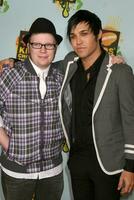 Patrick Stump  Pete Wentz 2008 Nickelodeons Kids Choice Awards UCLA pauley Pavilion Westwood CA March 29 2008 photo