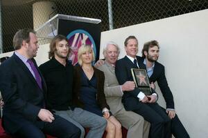 Kiefer Sutherland  Family at the Hollywood Walk of Fame ceremony for Kiefer Sutherland in Hollywood CA December 9 2008 photo