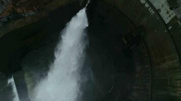 Alternative Energy. Aerial Shot Of a Hydropower Plant. video