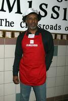 James Pickens Jr at the LA Mission Thanksgivng Feeding of the Homeless in Los Angeles CA November 26 2008 photo