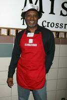 James Pickens Jr at the LA Mission Thanksgivng Feeding of the Homeless in Los Angeles CA November 26 2008 photo