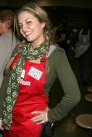Lauren Storm at the LA Mission Thanksgivng Feeding of the Homeless in Los Angeles CA November 26 2008 photo