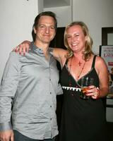 William Mapother  Sarah Kelly Lather Effect DVD Party Josephs Los Angeles CA May 27 2008 photo