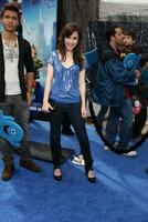 Erin Sanders arriving at the Los Angeles Premiere of Monsters Vs Aliens at Gibson Ampitheatre in Universal City CA on March 22 2009 photo