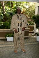 Lou Gossett Jr arriving at the MultiCultural Luncheon at the Four Seasons Hotel in Los Angeles CA on February 20 2009 photo