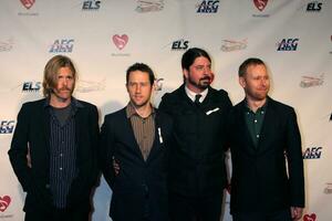 Foo Fighters arriving Music Cares Man of the Year Dinner honoring Neil Diamond at the Los Angeles Convention Center in Los Angeles CA on February 6 2009 photo