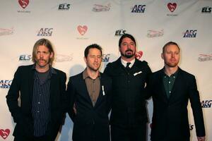 Foo Fighters arriving Music Cares Man of the Year Dinner honoring Neil Diamond at the Los Angeles Convention Center in Los Angeles CA on February 6 2009 photo