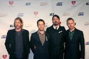 Foo Fighters arriving Music Cares Man of the Year Dinner honoring Neil Diamond at the Los Angeles Convention Center in Los Angeles CA on February 6 2009 photo