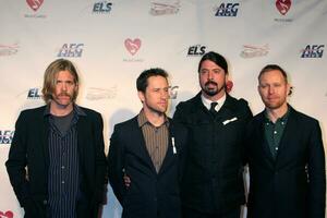 Foo Fighters arriving Music Cares Man of the Year Dinner honoring Neil Diamond at the Los Angeles Convention Center in Los Angeles CA on February 6 2009 photo