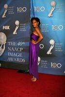 Tracee Ellis Ross arriving at the 40th Annual NAACP Image Awards at the Shrine Auditorium in Los Angeles CA on February 12 2009 photo