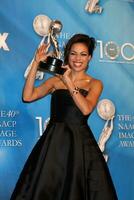 Rosario Dawson in the Press Room at the 40th Annual NAACP Image Awards at the Shrine Auditorium in Los Angeles CA on February 12 2009 photo