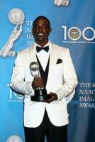 Lance Gross in the Press Room at the 40th Annual NAACP Image Awards at the Shrine Auditorium in Los Angeles CA on February 12 2009 photo