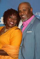Lorette Devine  James Pickens Jr arriving at the NAACP Luncheon at the Beverly Hills Hotel in Beverly Hills CA on February 7 2009 photo