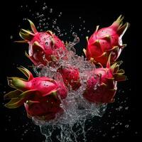 AI Generative a photo of dragonfruit