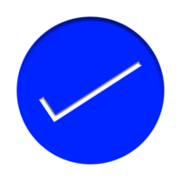 controllo del badge icona cartello simbolo png