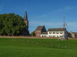 grieht village at the rhine river photo