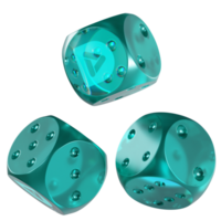 Dice PlayDapp ,PLA Glass Dice Crypto 3D Icon png