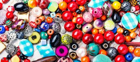 Beads or colorful beads photo
