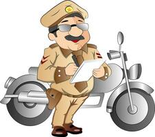 Highway Patrol, illustration vector