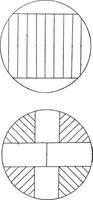 Throughput two doses, mixed throughput, vintage engraving. vector