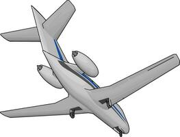 Airplane its broad spectrum uses vector or color illustration