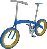 Ecofriendly modern cost effective Bicycle vector or color illustration