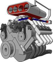 invención de mecánico ingeniero vector o color ilustración