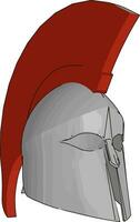 A medieval helmet sketch vector or color illustration