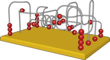 vistoso juguete para jugando vector o color ilustración