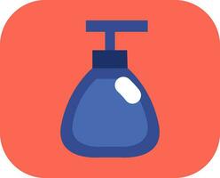 Barber shop soap, icon, vector on white background.