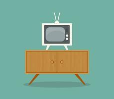 Small television vector or color illustration