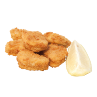 inoannati pollo pepitas servido con limon png