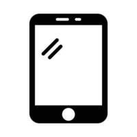 Tablet Vector Glyph Icon For Personal And Commercial Use.