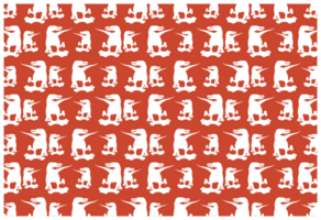 Animal - Dinosaur Silhouette Pattern Background png