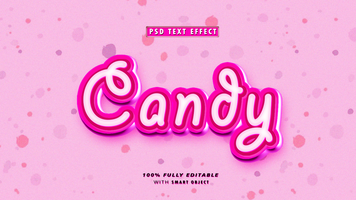 PSD Candy Editable Text Effect