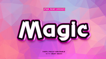 PSD Magic Editable Text Effect