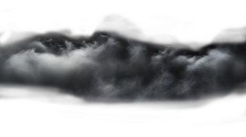 Transparent smoke PNG isolated background