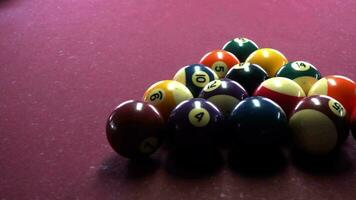 Billard Start kostenlos Pyramide video