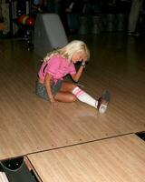 Holly Madison at the Bowling for Boobies event at Lucky Strike Bowling Lanes at Hollywood  Highland in Los Angeles CA October 13 2008 photo